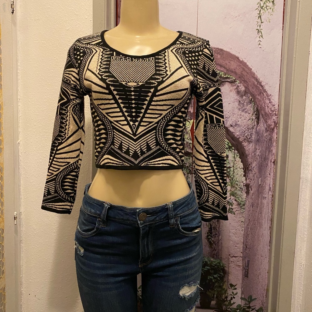 Bundle of 6 pieces prints and patterns tops/blouses size S - Picture 7 of 9